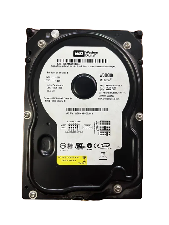 80 GB İDE HDD