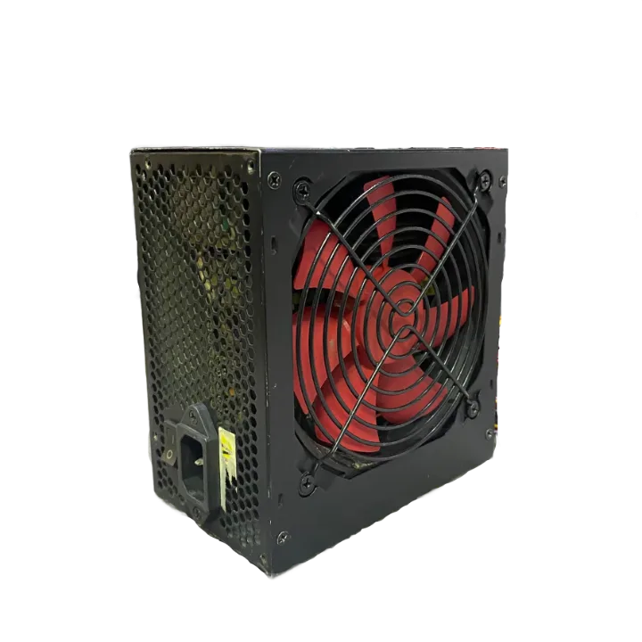 Power Supply 500 WATT SİYAH KASA 12 CM Fanlı