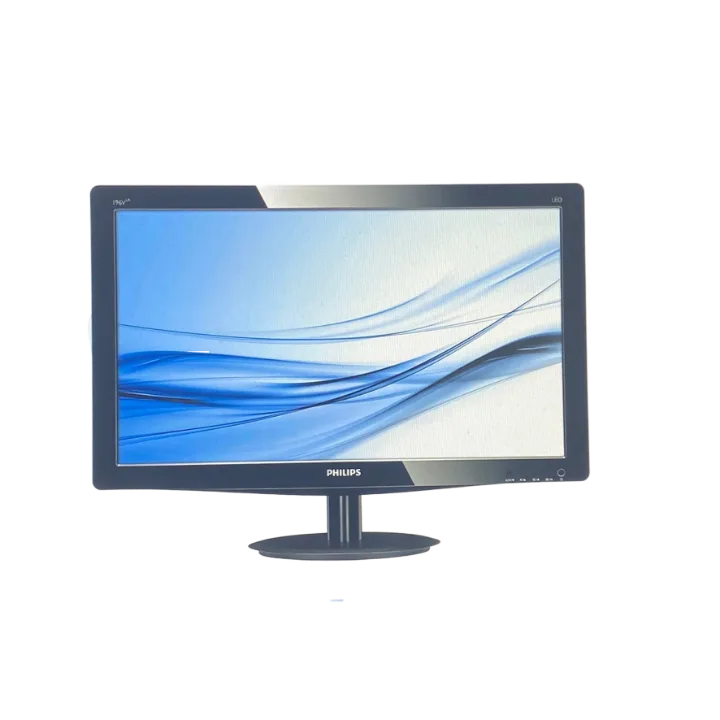 PHILIPS 196V3L 18.5 İNÇ WİDESCREEN SİYAH 1366X768 LED Monitör(2 EL Ürün)