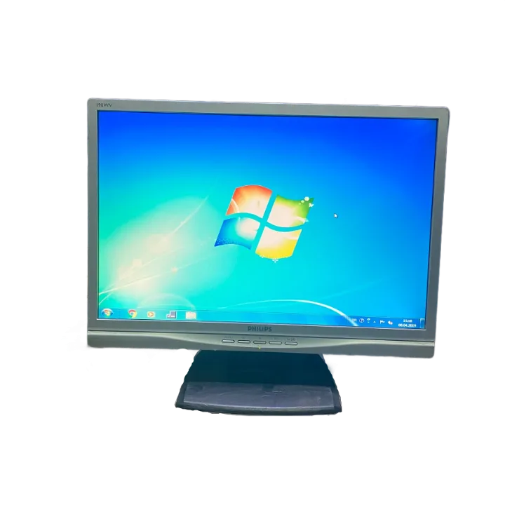 PHILIPS 190CV7 19 İNÇ WİDESCREEN Gri-siyah 1440x900 LCD Monitör((2 EL Ürün)