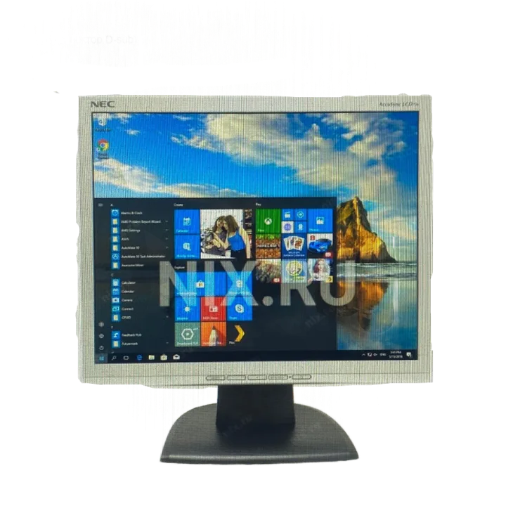 NEC ACCUSYNC LCD73V 17 İNÇ KARE 1280X1024 Gri-siyah LCD Monitör(2 EL Ürün)