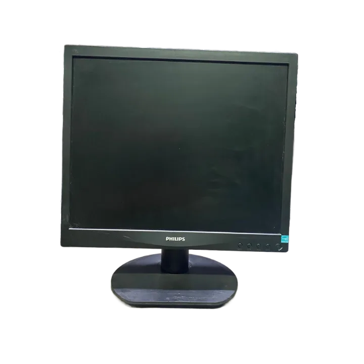 PHILIPS 17S4LSB 17 İNÇ KARE SİYAH 1280X1024 LED Monitör(2 EL Ürün)