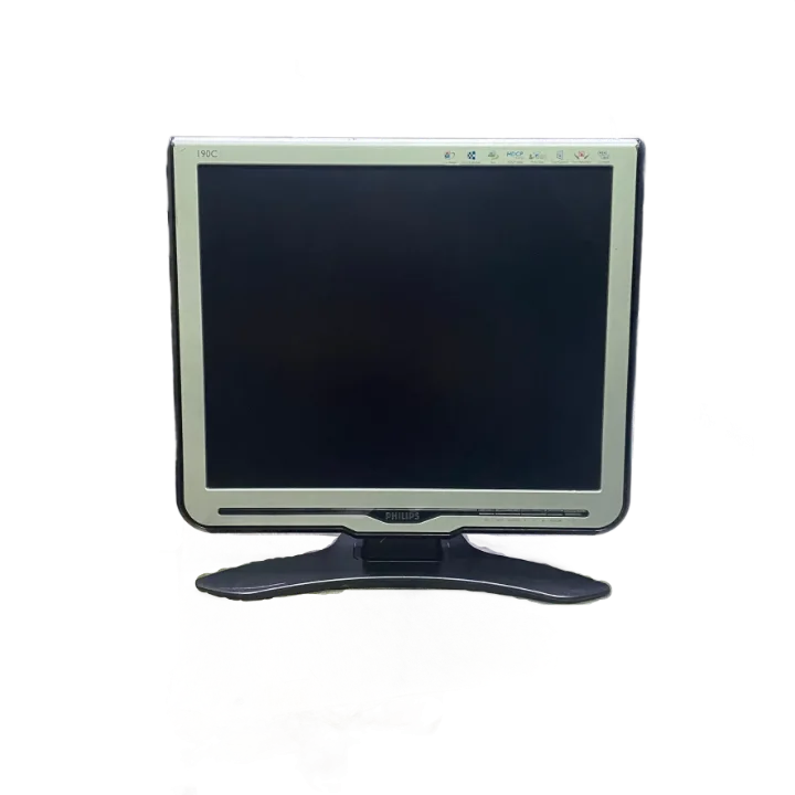 PHILIPS 190C 19 İNÇ KARE 1280X1024 Gri-siyah LCD Monitör(2 EL Ürün)