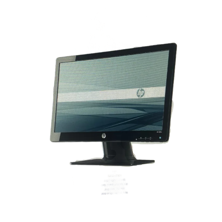 HP 2011X 20 İNÇ WİDESCREEN SİYAH 1600X900 LED MONİTÖR (2 EL Ürün)