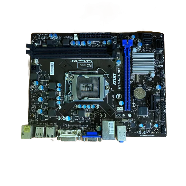 MSİ H61m-p31 W8 H61 DDR3 SOKET 1155 Matx Anakart (2 EL YENİLENMİŞ Ürün)