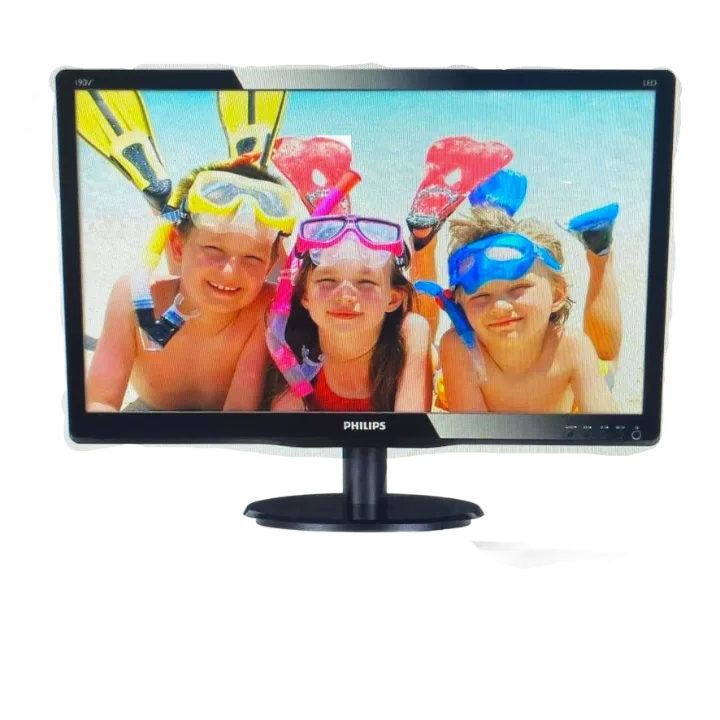 PHILIPS 190V4LSB 19 İNÇ WİDESCREEN SİYAH 5MS LED MONİTÖR (2 EL Ürün)