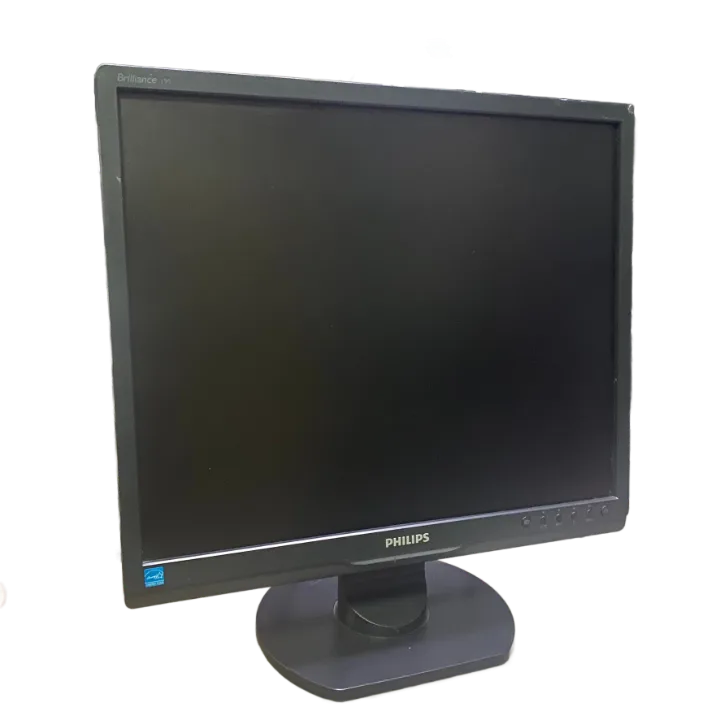 PHILIPS Brilliance 19S1SB 19 İNÇ KARE SİYAH 1280X1024 LCD Monitör( 2 EL Ürün)