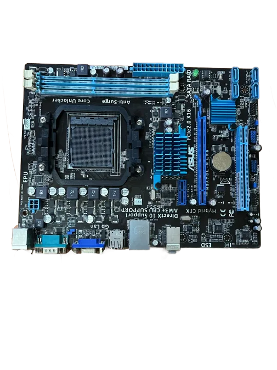 Asus M5a78l-m LX3 AMD 760G Soket Am3+ Micro ATX Anakart (2 EL YENİLENMİŞ Ürün)