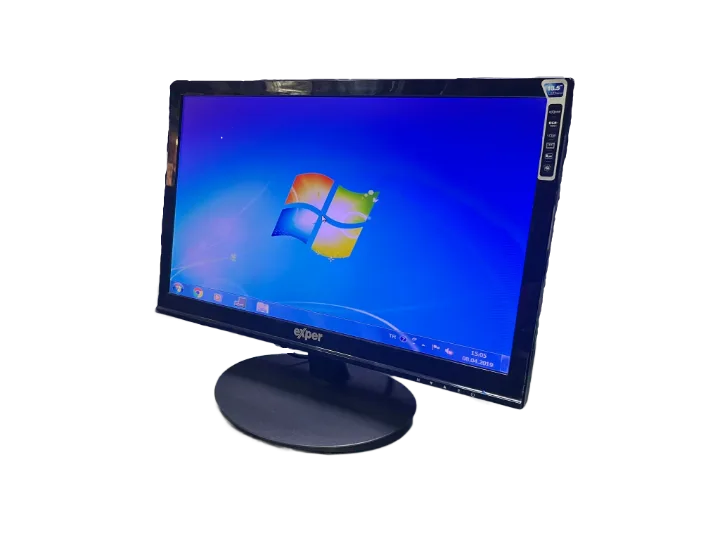 EXPER 1820 18.5 İNÇ WİDESCREEN SİYAH LED Monitör(2 EL YENİLENMİŞ Ürün)