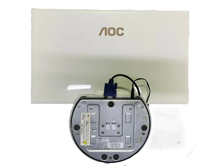 AOC E943FWSSTYLE 18.5 İNÇ WİDESCREEN Siyah-beyaz WLED Monitör(2 EL YENİLENMİŞ Ürün)