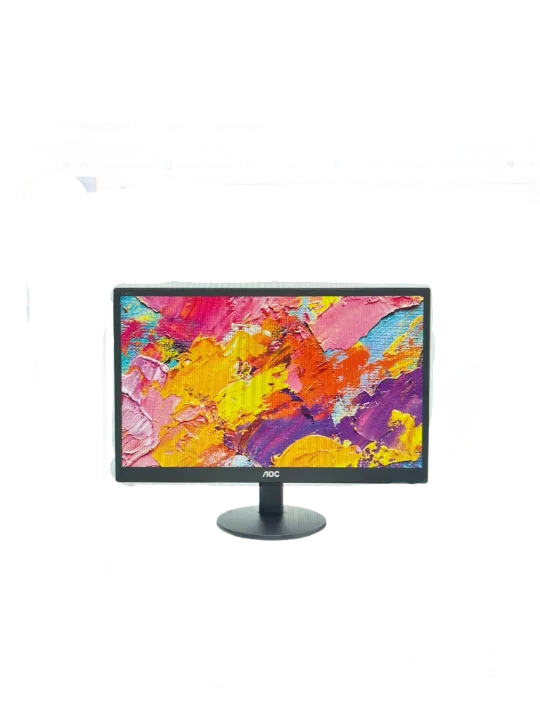 AOC E2070SW 19'5 İNÇ WİDESCREEN SİYAH 5MS LED Monitör(2 EL YENİLENMİŞ Monitör)