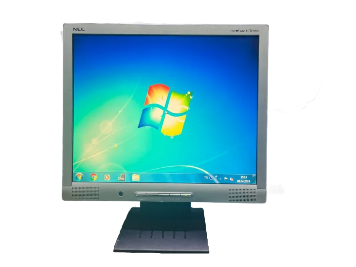 NEC Accusync LCD72VM 17 İNÇ KARE Siyah-gri LCD Monitör(2 EL YENİLENMİŞ Ürün)