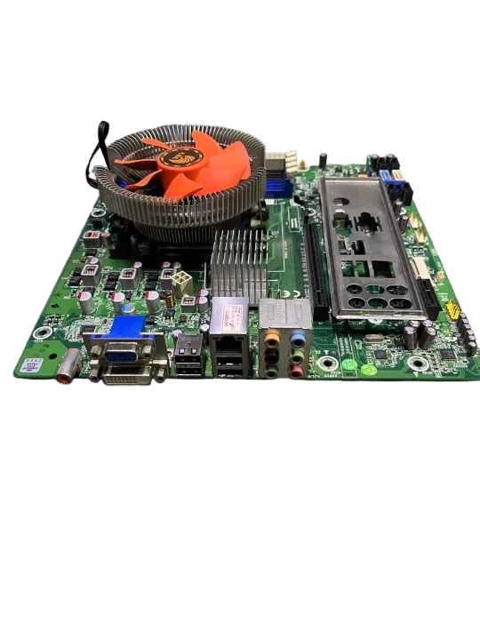 HP N-alvorıx DDR3 AMD 785G Soket AM3 Uatx Anakart + Cpu + Fan
