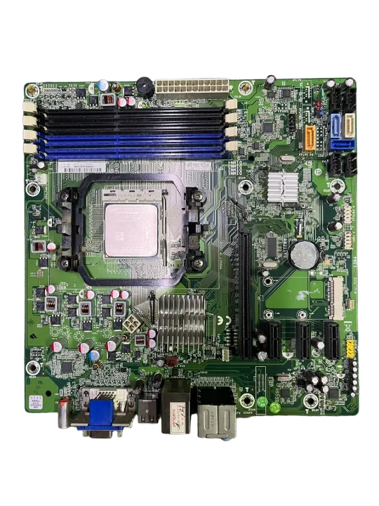 HP N-alvorıx DDR3 AMD 785G Soket AM3 Uatx Anakart + Cpu + Fan