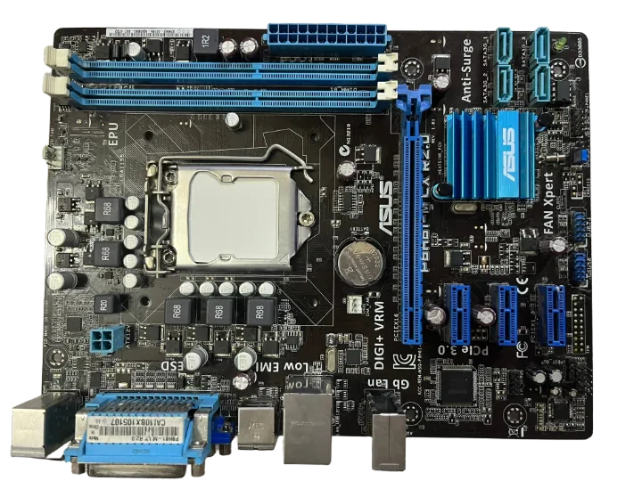 Asus P8h61-m LX R2.0 H61 1155 LGA SOKET DDR3 Micro Atx Anakart (2 EL YENİLENMİŞ Ürün)