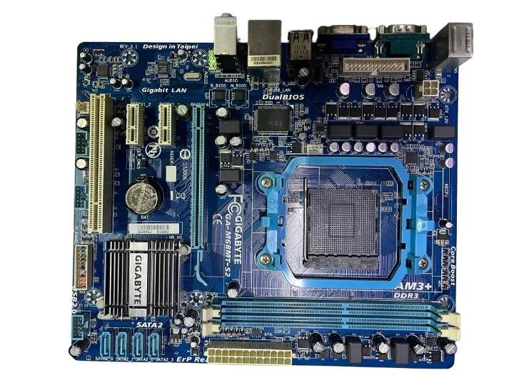 Gigabyte Ga-m68mt-s2 REV 3.1 Geforce 7025 DDR3 Soket AM3 Micro-atx Anakart (2 EL YENİLENMİŞ Ürün)