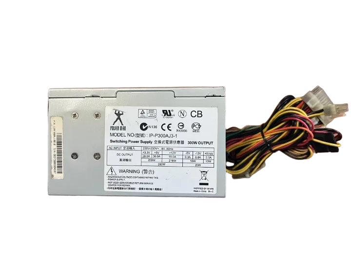 POWER MAN 300 WATT Power Supply 12 CM FANLI GÜÇ KAYNAĞI (2 EL YENİLENMİŞ Ürün)