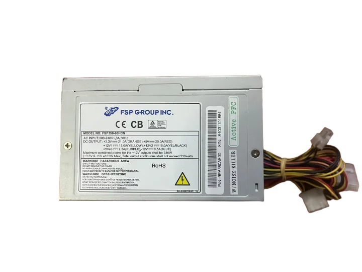 FSP 350 WATT Power Supply 12 CM FANLI GÜÇ KAYNAĞI (2 EL YENİLENMİŞ Ürün)