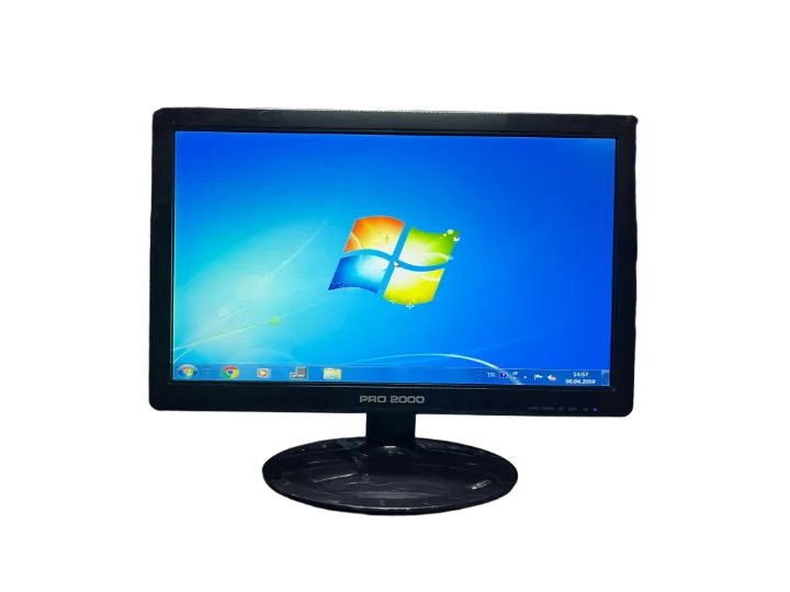 PRO 2000 PRO19LED 18.5 İNÇ WİDESCREEN 5 MS SİYAH LED Monitör(2 EL Ürün)