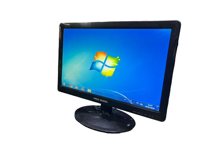 PRO 2000 PRO19LED 18.5 İNÇ WİDESCREEN 5 MS SİYAH LED Monitör(2 EL Ürün)