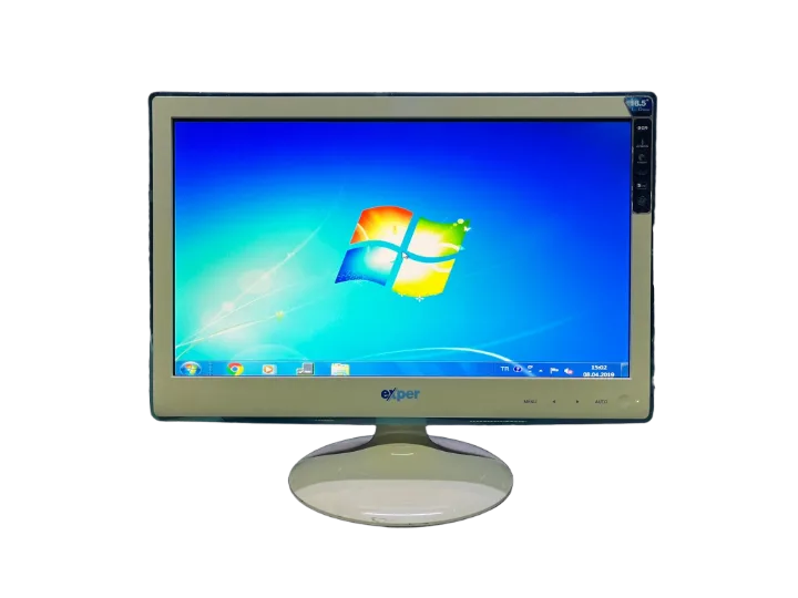 EXPER DFAF 18.5 İNÇ WİDESCREEN BEYAZ 5MS LED Monitör(2 EL Ürün)