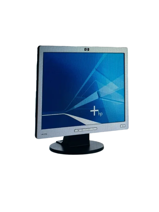 HP L1706 17 İNÇ KARE 1280X1024 Gri-siyah LCD Monitör(2 EL Ürün)
