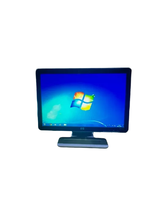 HP W1908V 19 İNÇ WİDESCREEN DAMPER CAMLI Gri-siyah LCD Monitör(2 EL Ürün)