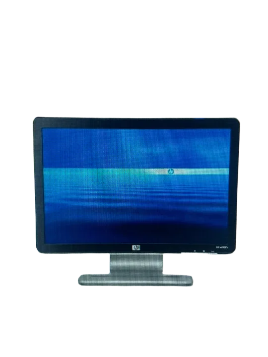 HP W1908V 19 İNÇ WİDESCREEN DAMPER CAMLI Gri-siyah LCD Monitör(2 EL Ürün)