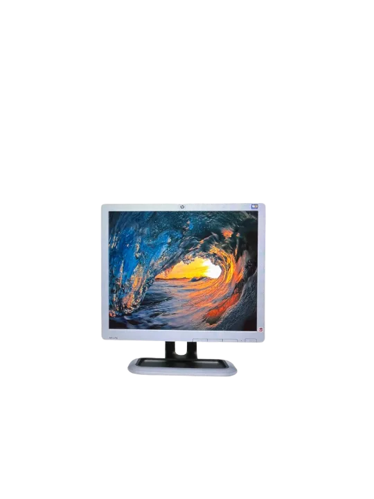 HP L1710 17 İNÇ KARE 1280X1024 Gri-siyah LCD Monitör(2 EL Ürün)