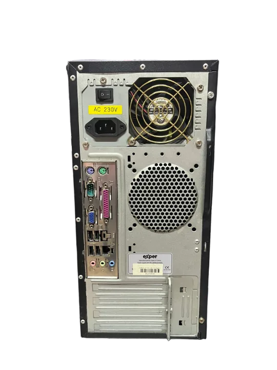 Windows-7 32BİT OLARAK MİDİ TOWER KASA MASAÜSTÜ Bilgisayar( 2 EL Ürün)