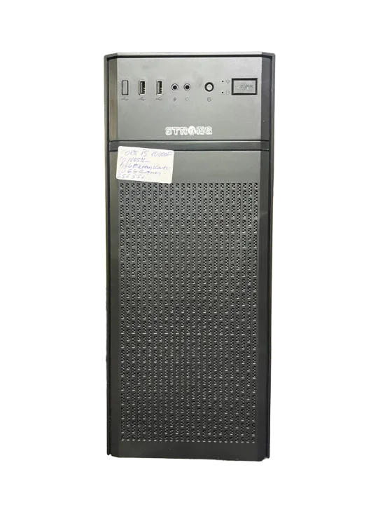 STRONG RGB MİDİ TOWER KASA İ5 10400E 16GB RAM DDR4 256GB SSD 4GB GT710 MASAÜSTÜ BİLGİSAYAR