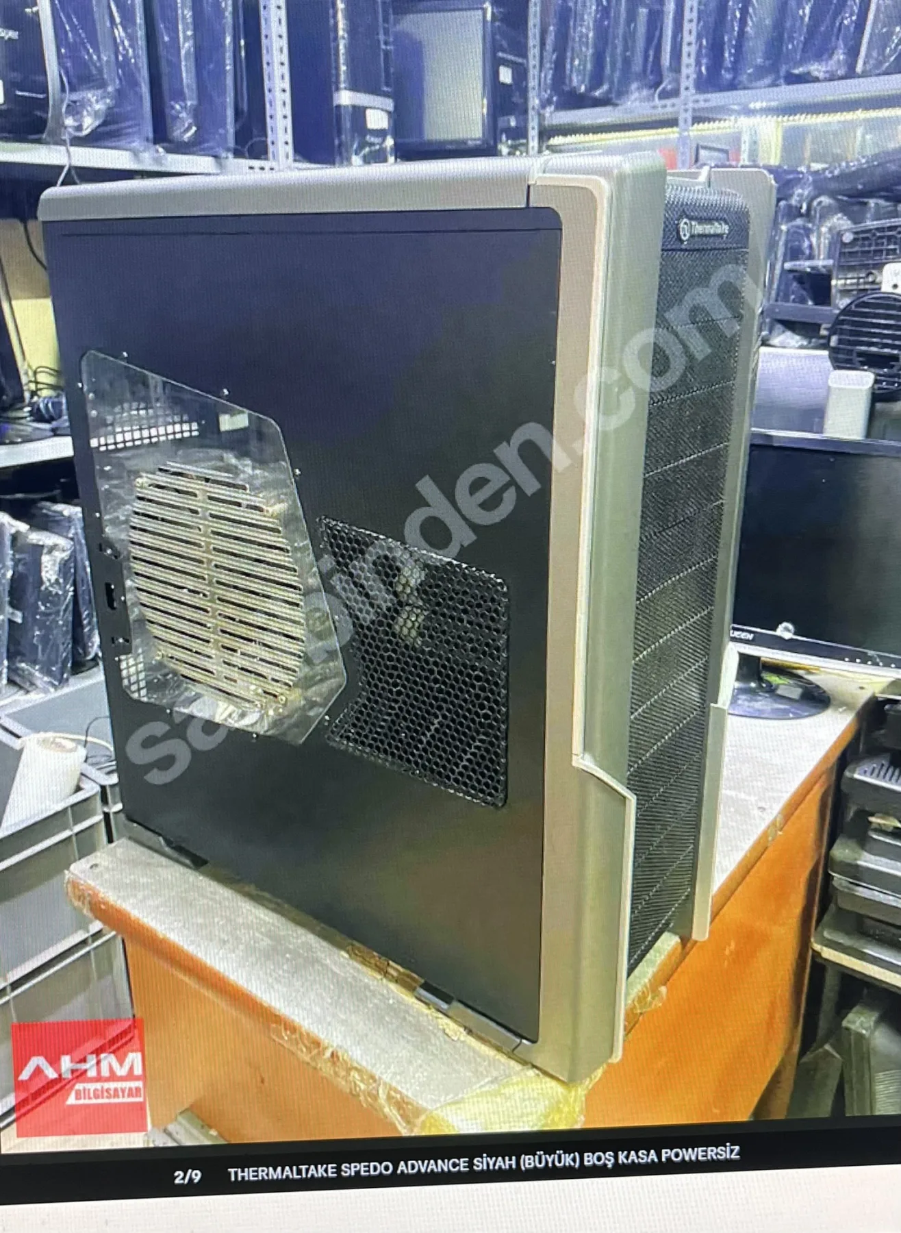 Thermaltake SPEDO ADVANCE SİYAH (büyük) BOŞ KASA POWERSİZ