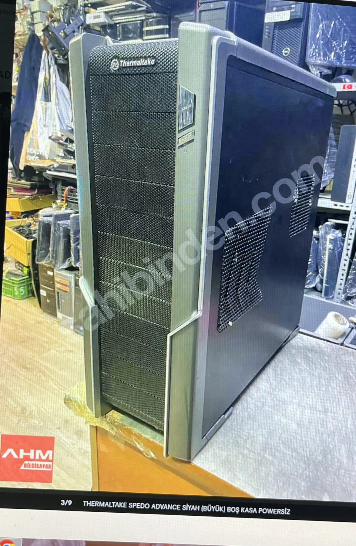 Thermaltake SPEDO ADVANCE SİYAH (büyük) BOŞ KASA POWERSİZ