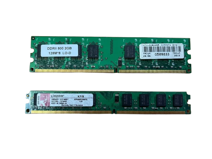 2 GB DDR2 800/6400mhz 667/5300mhz MASAÜSTÜ RAM (adet Fiyatıdır)