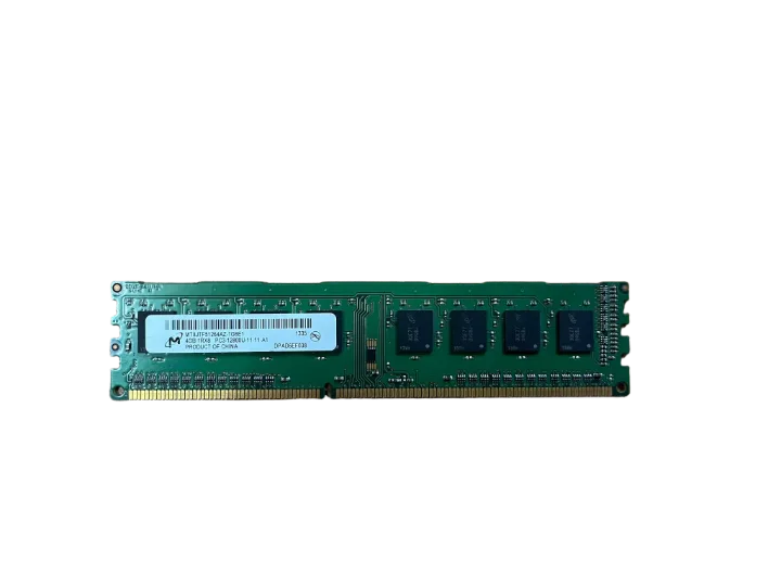MİCRON 4 GB 1RX8 Pc3-1280 DDR3 1600 MHZ MASAÜSTÜ RAM (2 EL Ürün)