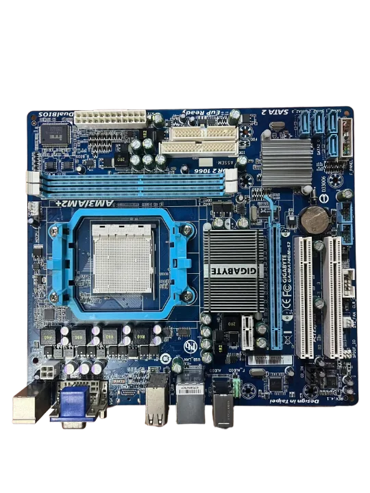Gigabyte Ga-ma74gm-s2 Rev 4.1 AMD 740G Am3/am.2+ddr2 Matx Anakart