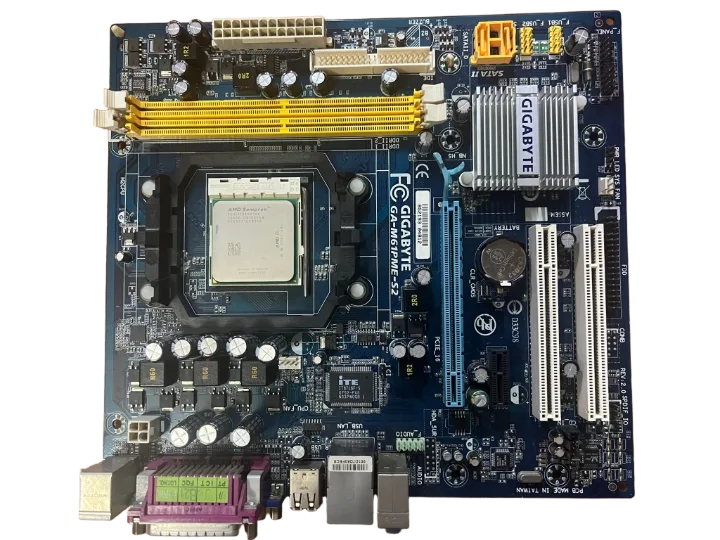 GİGABYTE Ga-m61pme-s2 REV.2.0 SOKET AM.2 DDR2 AMD Anakart 2 EL ÜRÜN