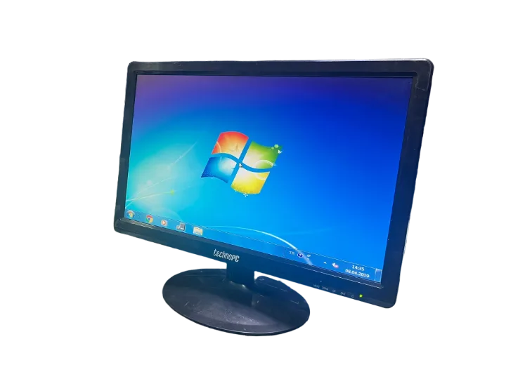 Technopc TPL20VS 19.5 İNÇ WİDESCREEN 1600X900 SİYAH LED Monitör(2 EL Ürün)