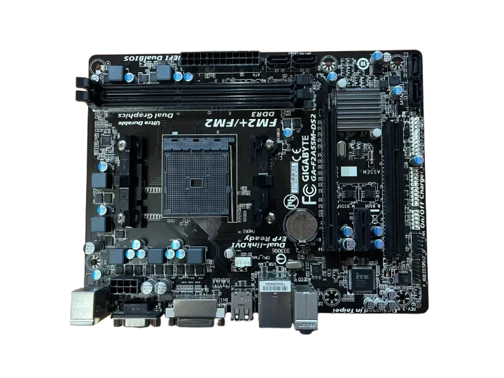 GIGABYTE Ga-f2a55m-ds2 REV.3.0 AMD A55 DDR3 Soket FM1 Matx Anakart(2 EL Ürün)