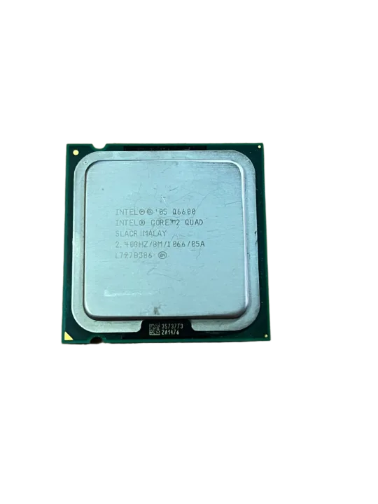 Intel® Core™2 Quad Q6600 2.40 Ghz 8mb 95W 775 PİN İŞLEMCİ ( 2 EL Ürün)