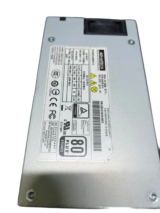 ADVANTECH Dps-350ab-24 350WATT FLEX SLİM ITX Power Supply FANLI (2 EL Ürün)