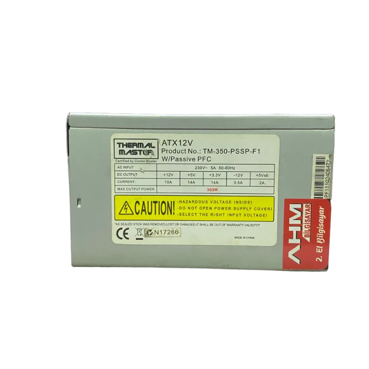 Thermal-master 350 WATT Power Supply 8 CM FANLI GÜÇ KAYNAĞI (2 EL YENİLENMİŞ Ürün)