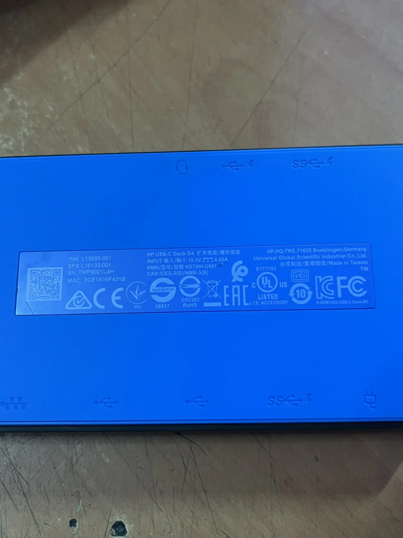 HP Usb-c Yerleştirme Istasyonu G4