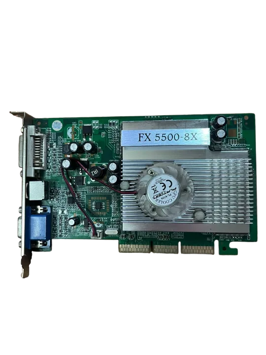 AXLE NVIDIA FX 5500 AGP 8X 256MB 128BİT DDR AGP Ekran Kartı (2 EL Ürün)