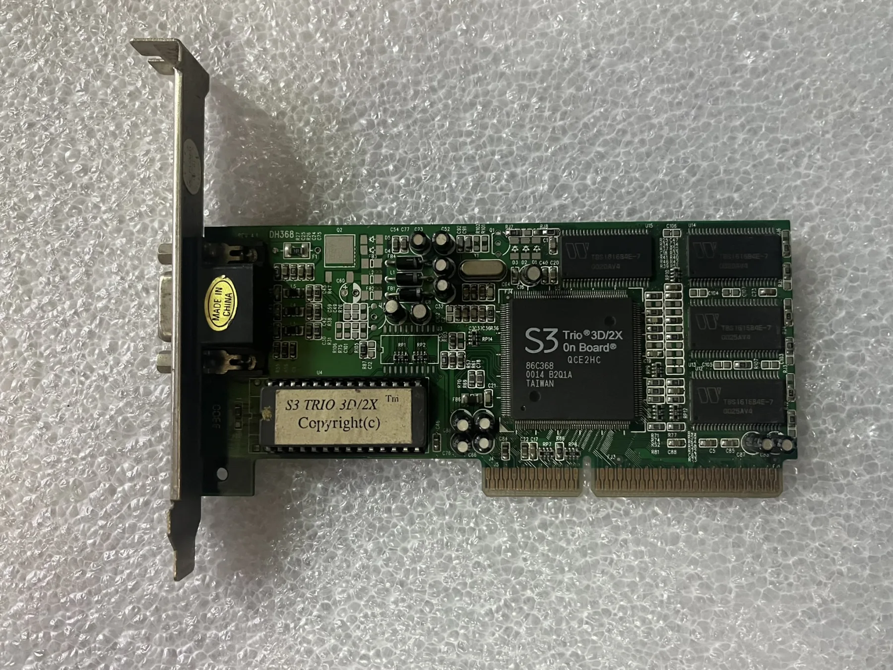 S3 TRİO 3d/2x (86c368) 8 MB VGA GİRİŞLİ AGP Ekran Kartı (2 EL Ürün)