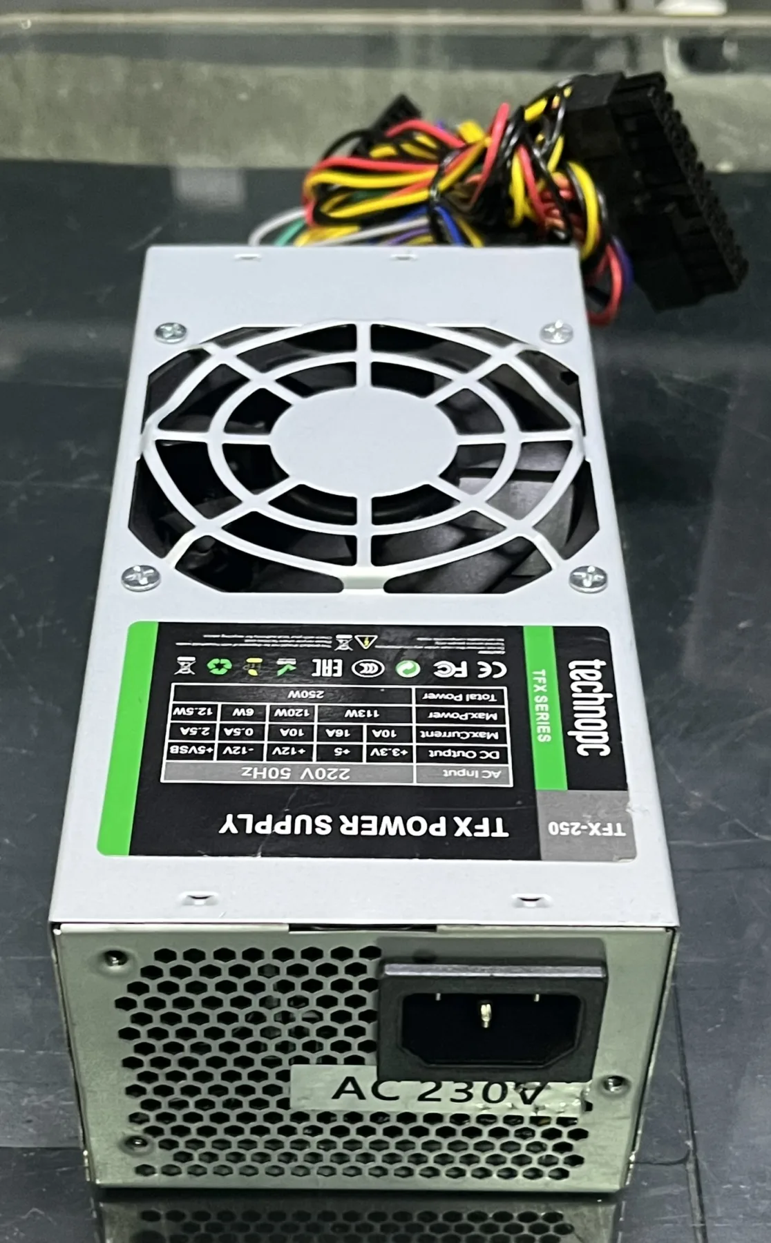 TECNOPC Tfx-250 250W MİNİ TFX Power Supply 8CM FANLI GÜÇ KAYNAĞI 2 EL ÜRÜN