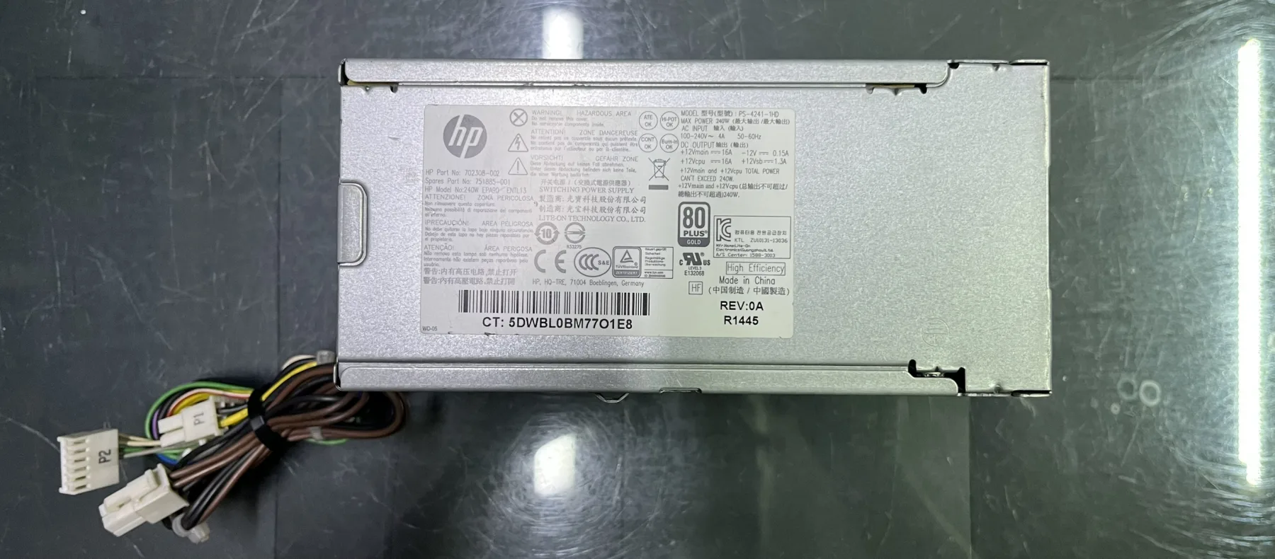 HP Prodesk/elitedesk 600-800 G1 SSF UYUMLU 240W GÜÇ KAYNAĞI 2 EL ÜRÜN