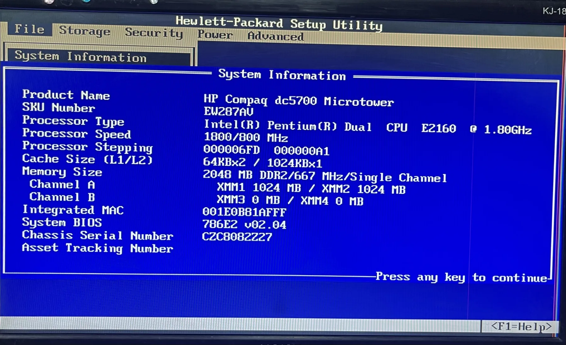HP COMPAQ DC5700 E2160 CPU MİDİ TOWER KASA MASAÜSTÜ BİLGİSAYAR 2 El Ürün