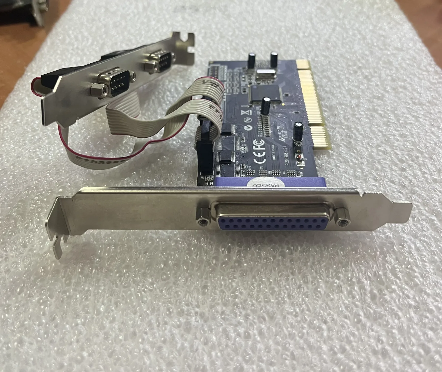 PCİ PARALEL VE SERİ GENİŞLETME PCİ KART (moschip Mcs9865ıv-aa)