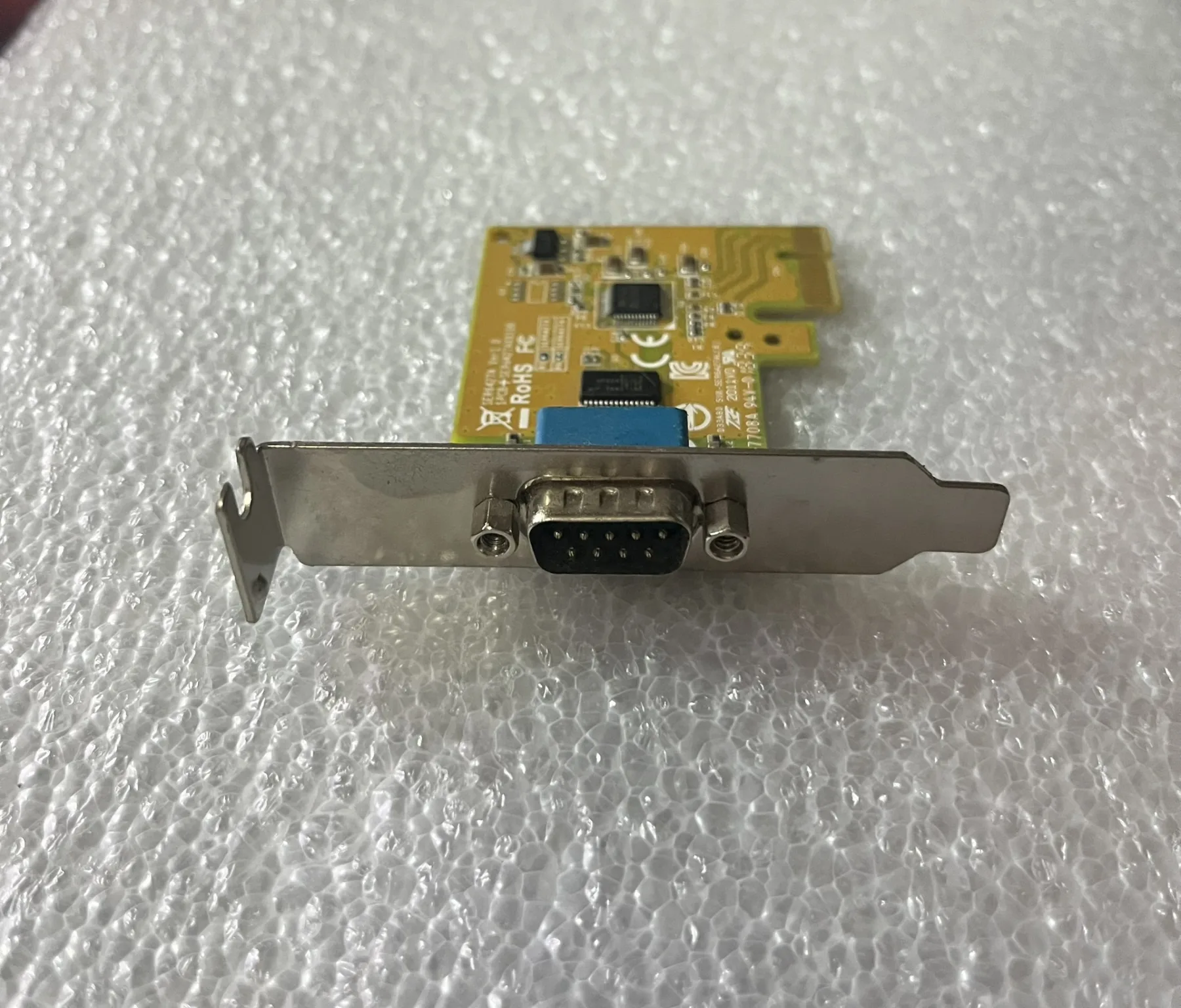 SUNIX 1 PORT Rs-232 Pci-e 1X KISA PROFİL BRAKETLİ SER6427A VER 1.0 PCİ KART (2 EL Ürün)